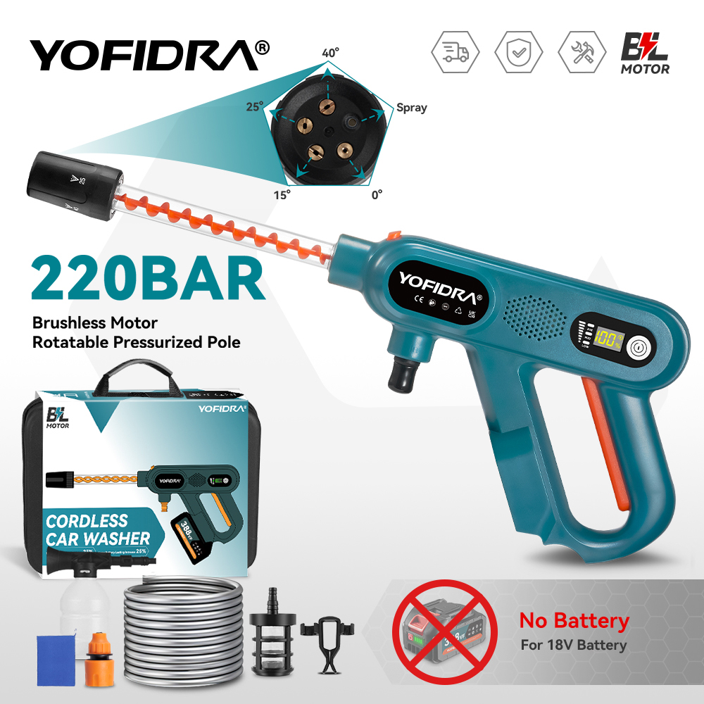 Car Shampoo Ph - YOFIDRA 3500W pistolet de lavage de