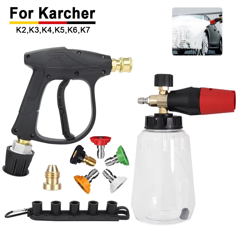 Pressure Washer Foam Gun - Kit de lance à mousse pour