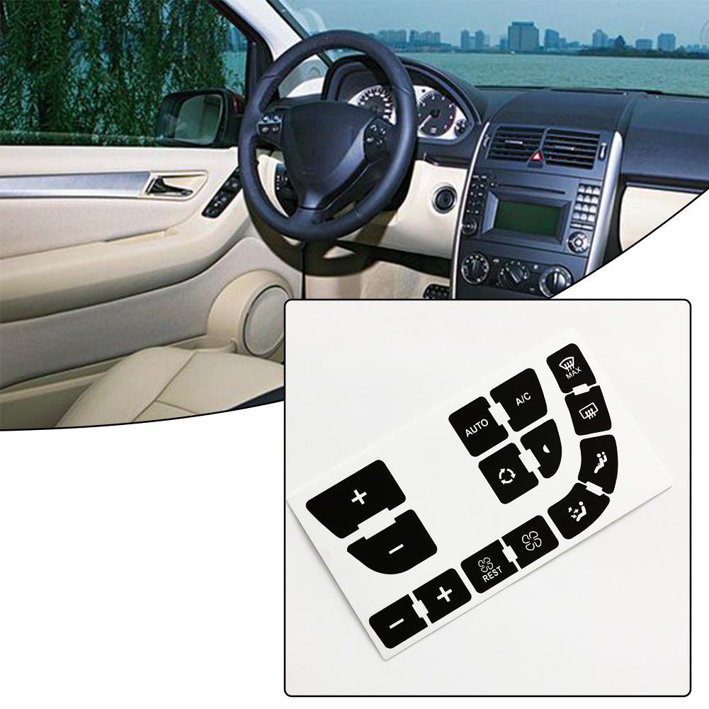 Trim Restorer Plastic - Autocollant de réparation de bouton de