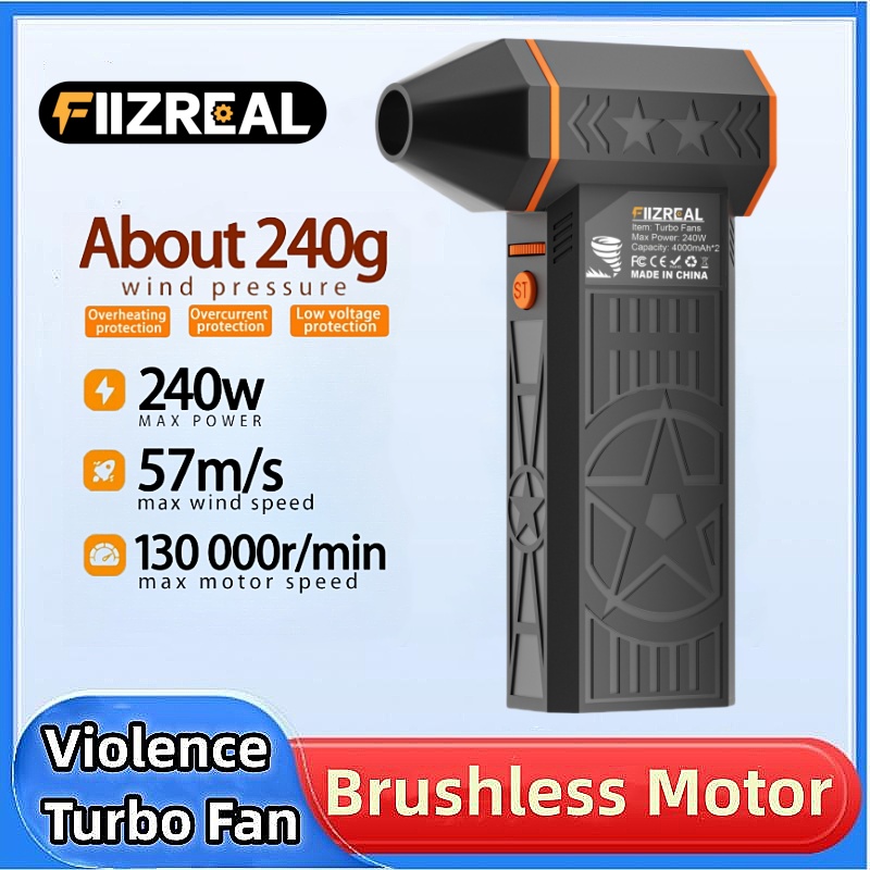 Dryer Car Blower - Ventilateur turbo sans balais Fiizreal X50