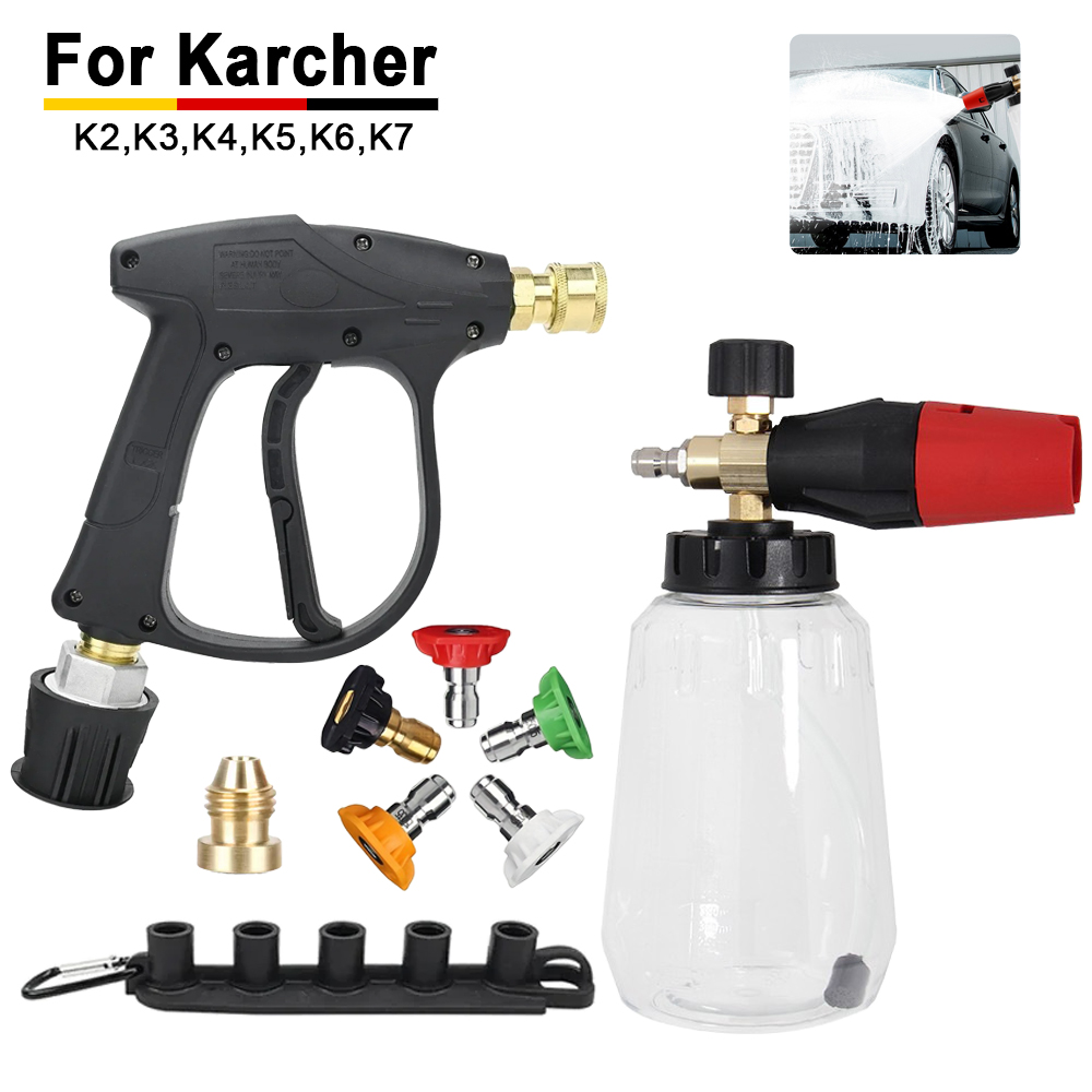 Foam Cannon Car Wash - Kit de lance à mousse pour