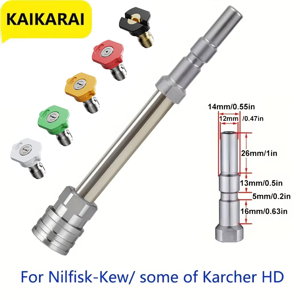 Pressure Washer Foam Gun - Connecteur rapide pour nettoyeur haute pression,