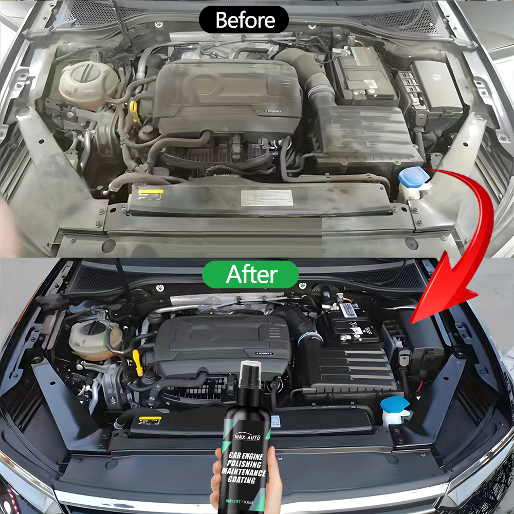 Trim Restorer Plastic - Nettoyeur de baie de moteur de