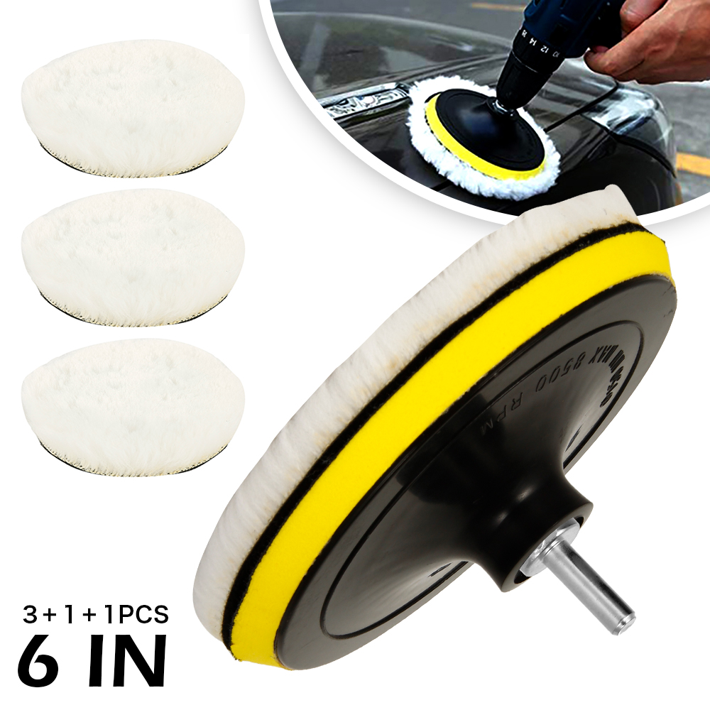 Polish Pad Set Buffer - 5 pièces ensemble de tampons de