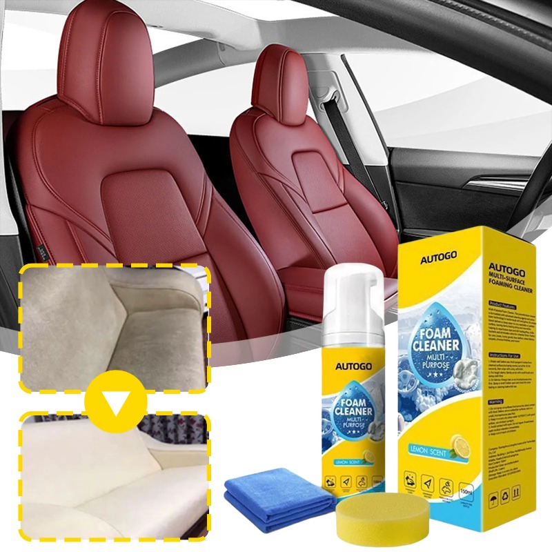 Leather Cleaner Interior - Nettoyant en mousse multi-usages pour l'intérieur