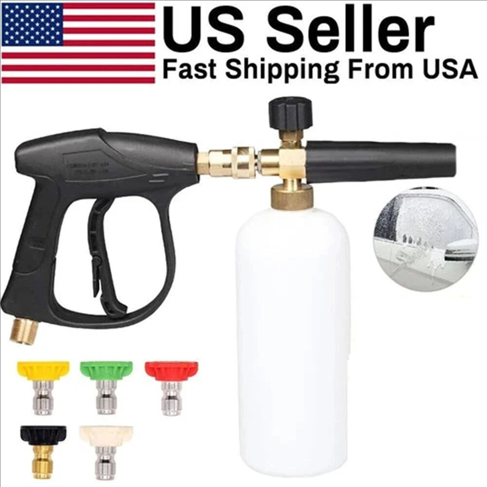Foam Cannon Car Wash - Pistolet de lavage haute pression +