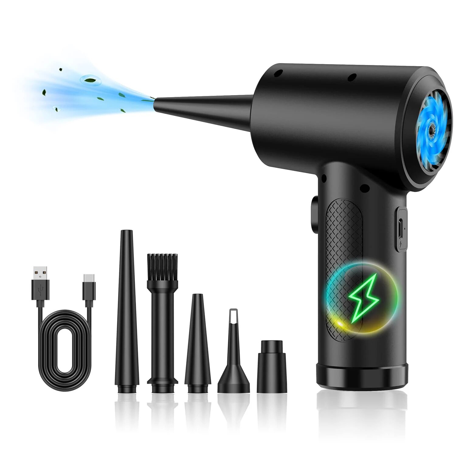 Dryer Car Blower - Plumeau à Air comprimé électrique, Rechargeable,