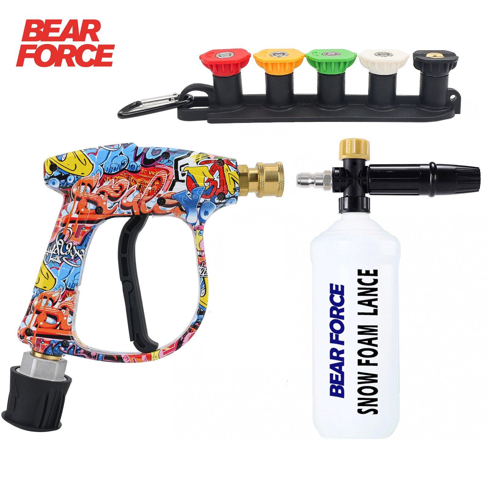 Foam Cannon Car Wash - Pistolet à eau pour nettoyeur haute