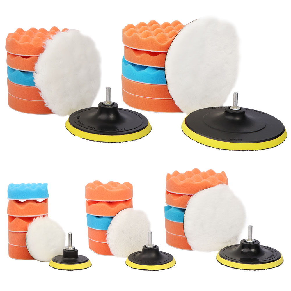 Polish Pad Set Buffer - Kit de tampons de polissage pour
