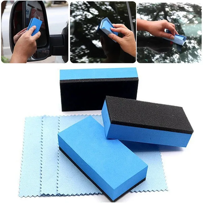 Car Wax Ceramic Coating - Éponge Applicatrice de Revêtement Céramique pour
