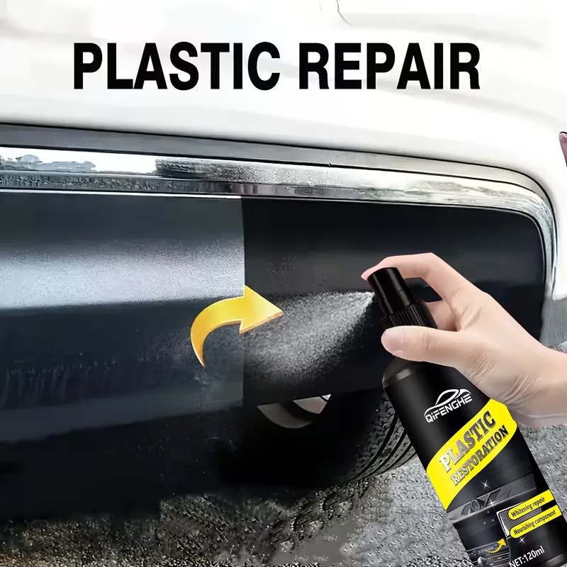 Trim Restorer Plastic - Spray Restaurateur pour Plastiques et Garnitures