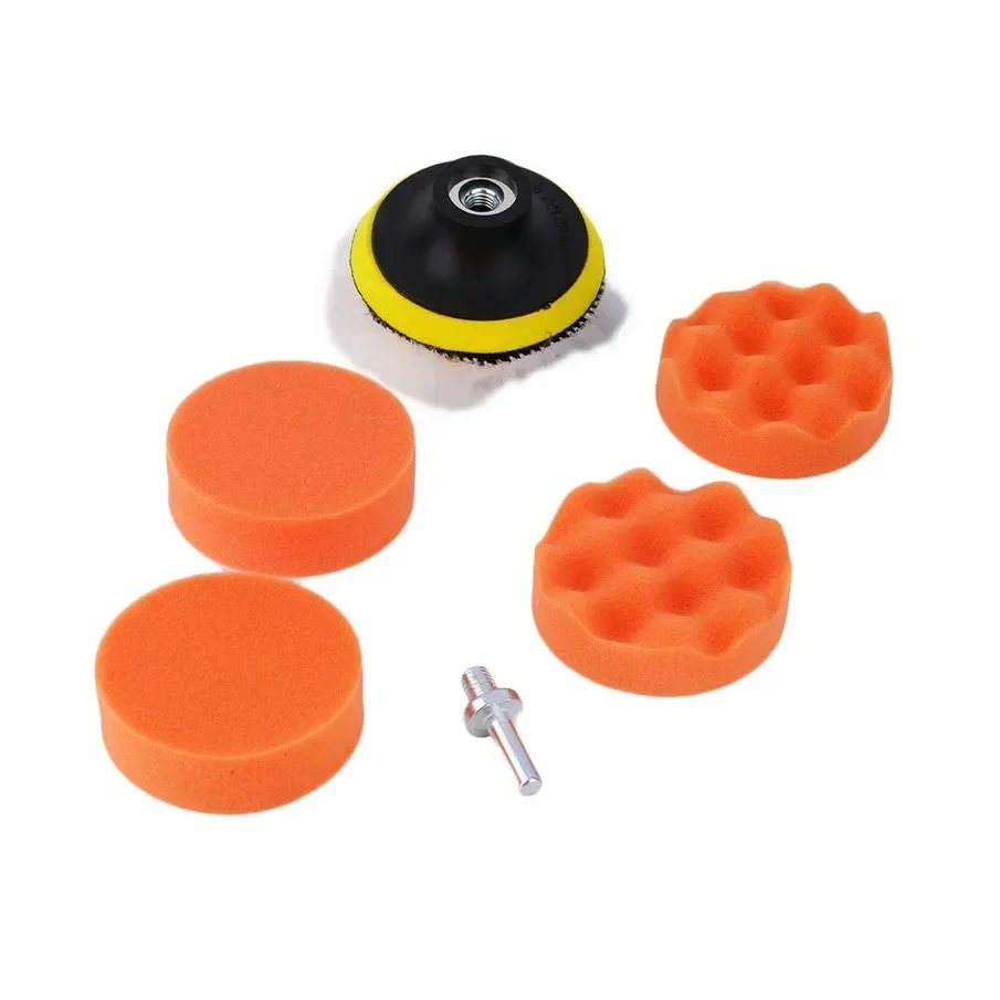 Polish Pad Set Buffer - 1 ensemble/7 pièces 3 pouces tampon