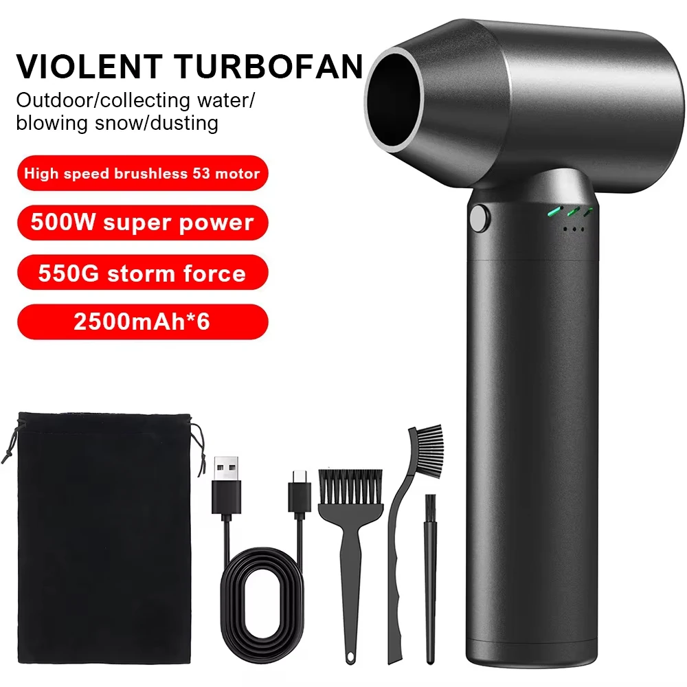 Dryer Car Blower - Ventilateur turbo haute vitesse 80000 tr/min,