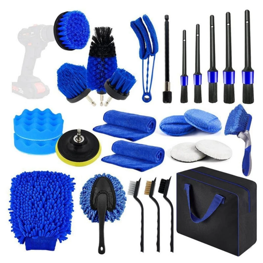 Dirt Brush Interior - Ensemble de brosses de lavage de