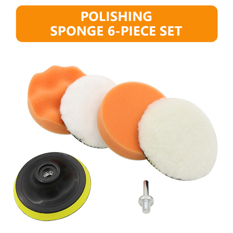Kit de 6 tampons éponge de pol - Polish Pad Set Buffer avis et prix