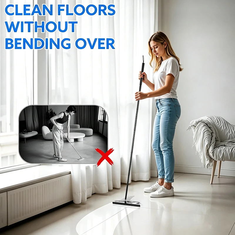 Nettoyeur de vitres télescopiq - Glass Cleaner Streak avis et prix
