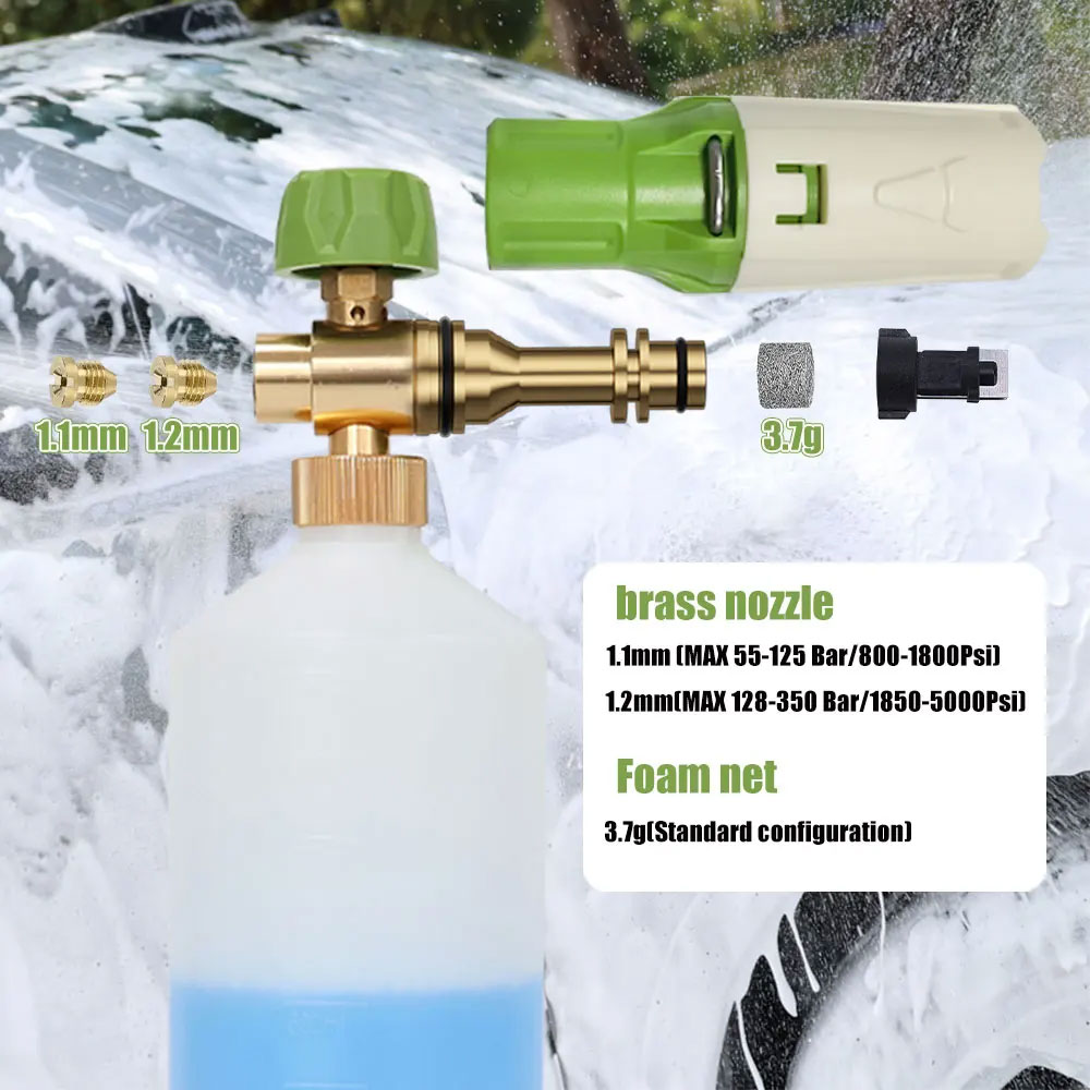 Pistolet à mousse en aluminium - Foam Cannon Car Wash avis et prix