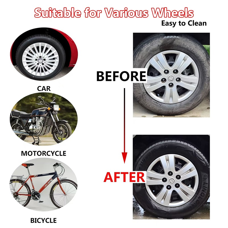 Brosse de roue de voiture à po - Wheel Cleaner Alloy avis et prix