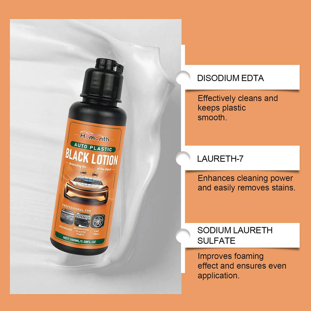 Lotion Noire Rénovatrice pour  - Trim Restorer Plastic avis et prix