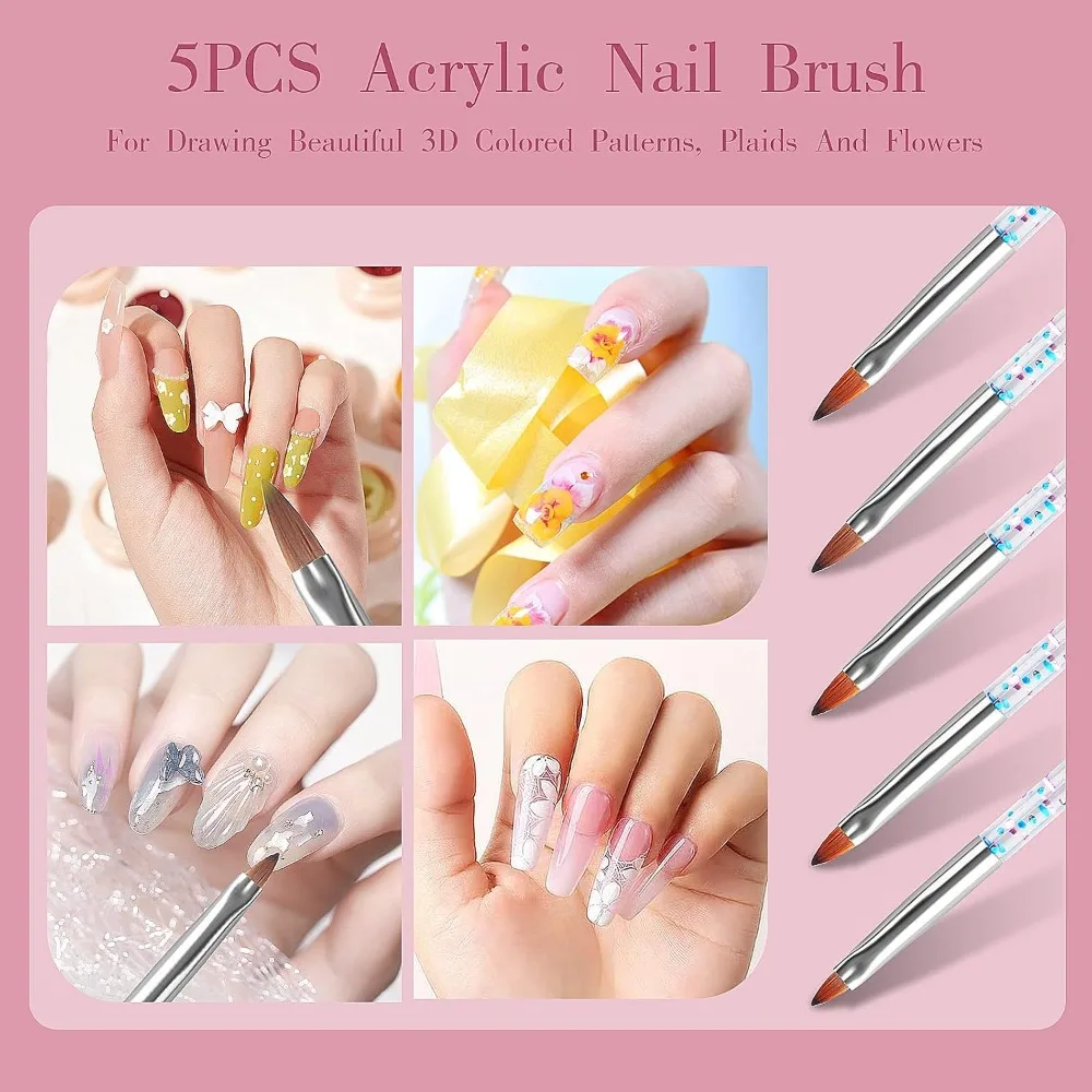 32 pinceaux pour nail art, pin - Detailing Brush Set avis et prix