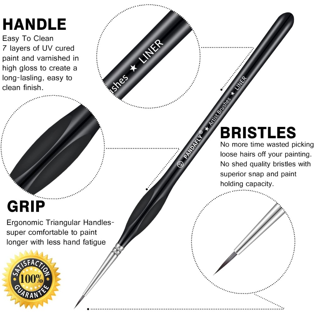 Ensemble de 15 pinceaux profes - Detailing Brush Set avis et prix