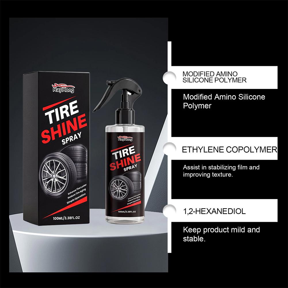 Spray de revêtement pour pneus - Tire Shine Spray Sealant avis et prix