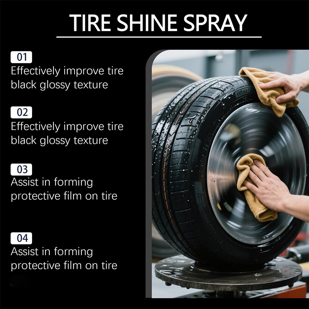 Spray de revêtement pour pneus - Tire Shine Spray Sealant avis et prix