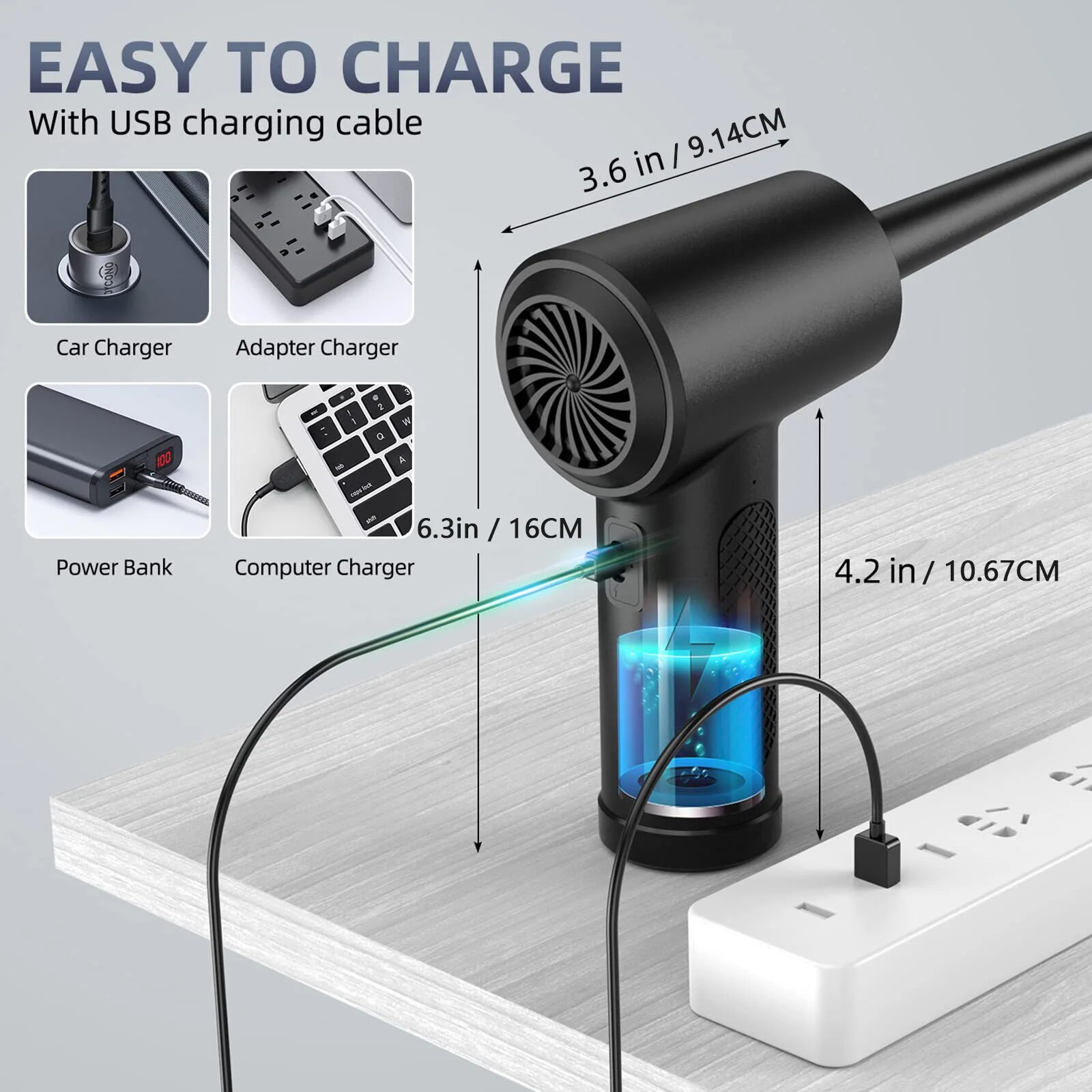 Plumeau à Air comprimé électri - Dryer Car Blower avis et prix
