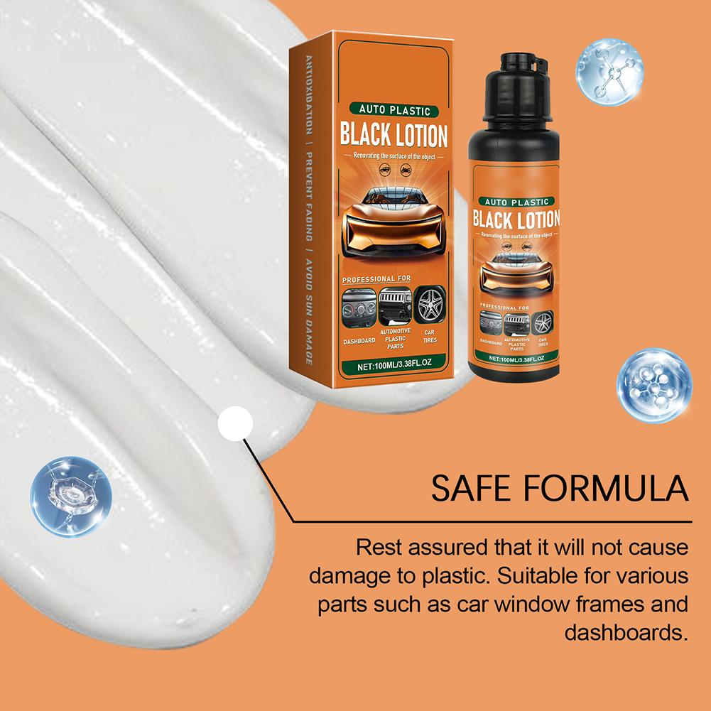 Lotion Restauratrice Noire pou - Trim Restorer Plastic avis et prix
