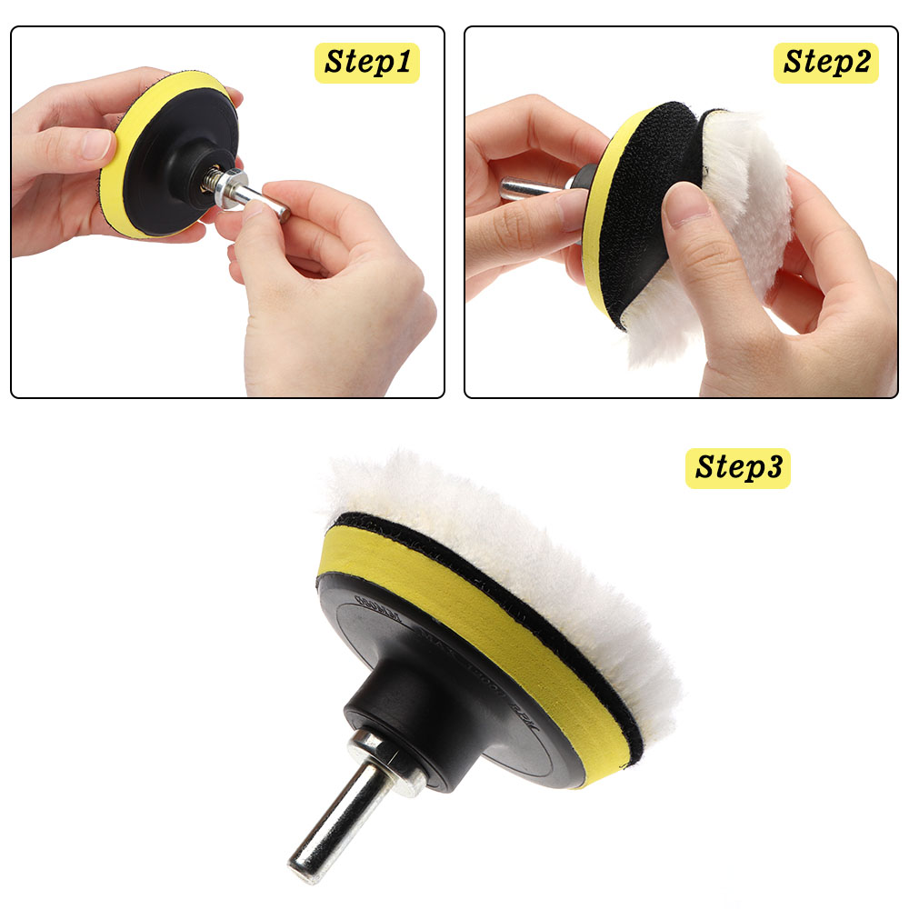 Kit de tampons de polissage po - Polish Pad Set Buffer avis et prix