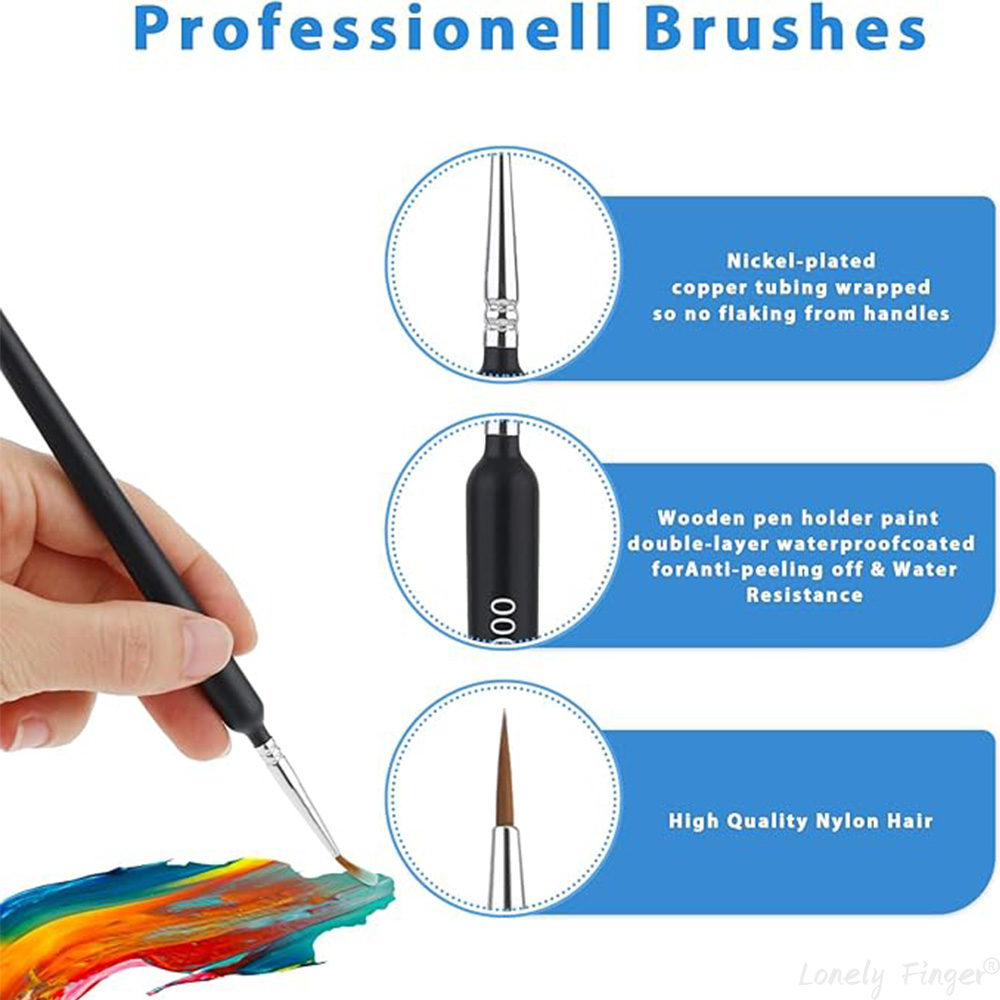 Ensemble de pinceaux à peintur - Detailing Brush Set avis et prix