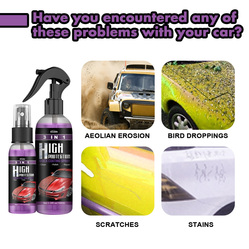 Spray de revêtement céramique  - Car Wax Ceramic Coating avis et prix