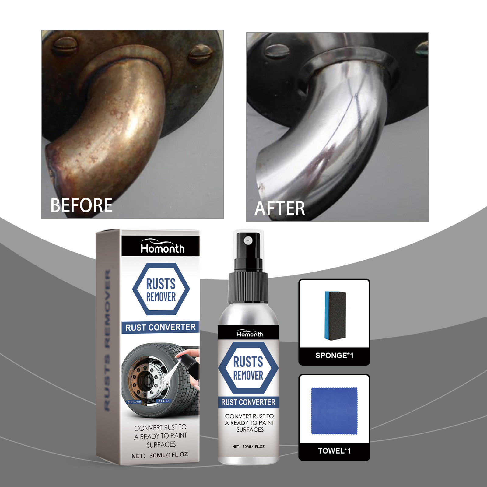 Spray anti-rouille pour roues  - Wheel Cleaner Alloy avis et prix