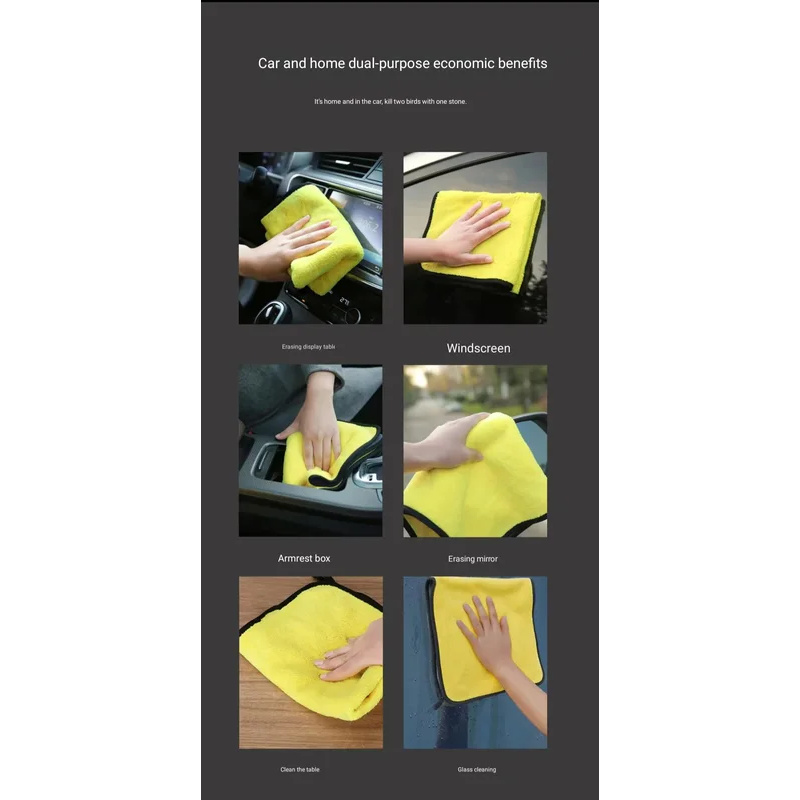 Serviette de lavage de voiture - Microfiber Towel Detailing avis et prix