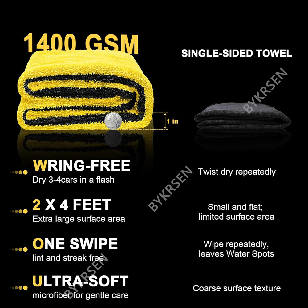 Serviette de lavage de voiture - Microfiber Towel Detailing avis et prix
